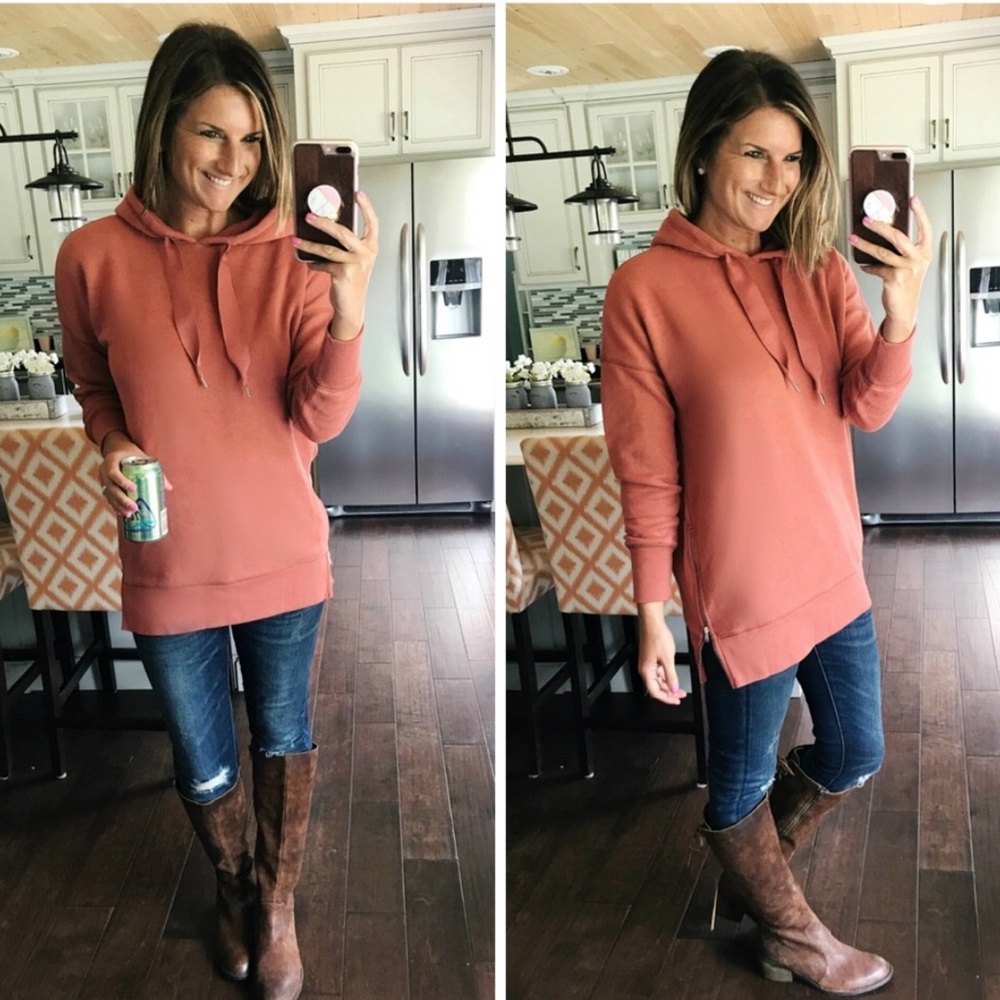 Aerie | City Side-Zip Hoodie
